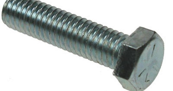 5/16-18 x 2 UNC Hex Head Set Screws Zinc Plated (Pack of 200) [SAE