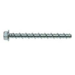 M5/6x50 Hex Head Flange Ankerbolts Zinc Plated (Pack of 100)