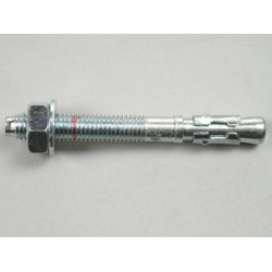 M12x90 Throughbolts Clear Zinc Plated (Pack of 20) [European Technical Approval Option 7]