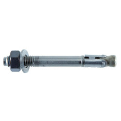 M8x75 Throughbolts Zinc Plated (Pack of 100) [European Technical Approval Option 1]