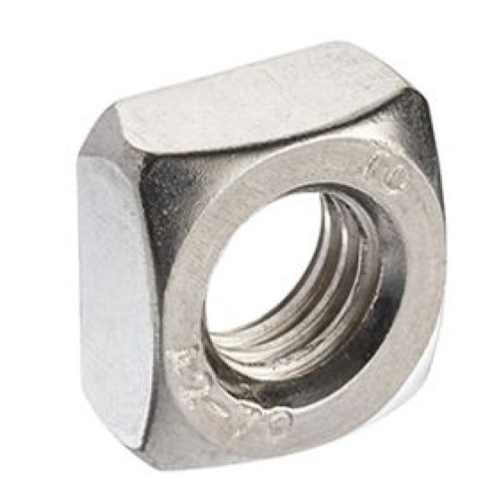 M6 Square Nuts Stainless Steel (Pack of 200) [DIN 1587 Grade 304-A2]