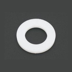 M3 Form 'A' Flat Washers Natural Nylon (Pack of 1,000) [DIN 125A]