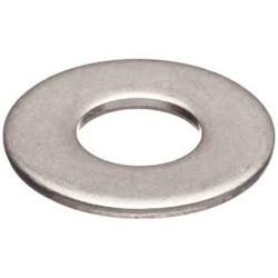 M4 Form 'A' Flat Washers Brass Nickel Plated (Pack of 250) [DIN 125A]