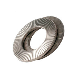 M20 Delta Protekt Wedge Locking Washer Zinc Plated [Broad Diameter] (Pack of 200)