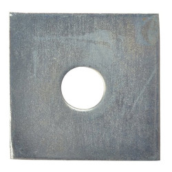 M6x40x3 Square Plate Washers Zinc Plated (Pack of 100)