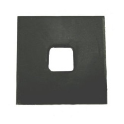 M16x100x10 Square Plate Washer Self Colour (Pack of 30) Square Hole