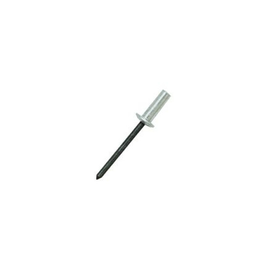 4.8 x 11 Aluminium / Steel Dome Head Sealed Rivets (Pack of 500)