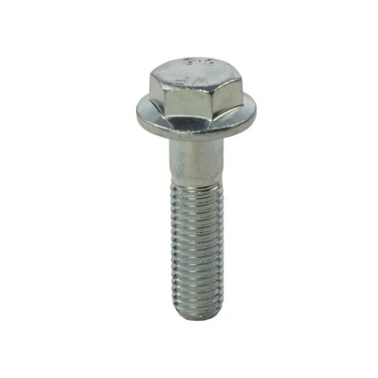 M5x16/16 Serrated Flange Bolt Zinc Plated (Pack of 500) [DIN 6921]