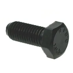 M30x80 Hex Head Set Screw Self Colour (Pack of 10) [Grade 10.9]