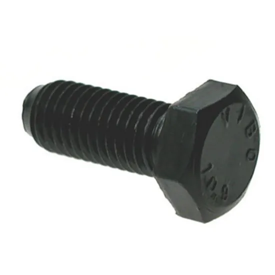 M30x80 Hex Head Set Screw Self Colour (Pack of 10) [Grade 10.9]