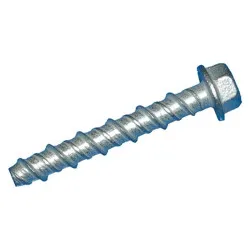 M6x50 Hexagon Flange Head Thunderbolt - Mechanical Galvanised (Pack of 100)