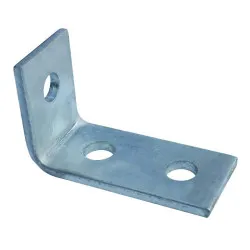 57x90mm Right Angle Brackets 2 Hole x 1 Hole HDG (Pack of 25)
