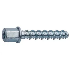 M8/M10 x M6/8 x 75mm Dual Internally Threaded Sockets Zinc Plated (Pack of 50)