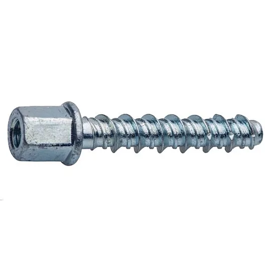 M8/M10 x M6/8 x 75mm Dual Internally Threaded Sockets Zinc Plated (Pack of 50)