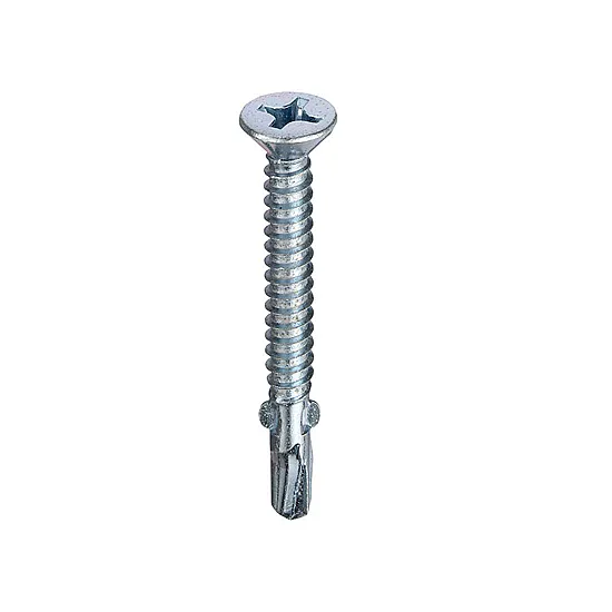 4.2x25mm Cross Recessed Csk Self Drill Cladding Screw Light Section (Pack of 100)