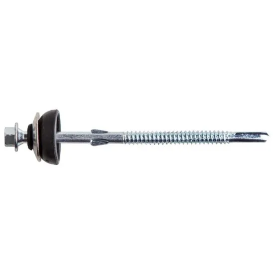 6.3 x 235mm Fibre Cement Screws Heavy Section Zinc Plated (Pack of 50)