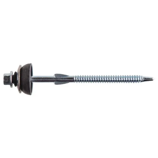 6.3 x 230mm Fibre Cement Screws Light Section Zinc Plated (Pack of 50)