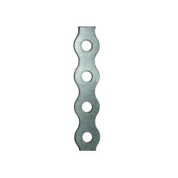 12mm x 3m Round Perforated Fixings Bands Galvanised