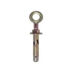 M8x45 Forged Eyebolt Sleeve Anchor Zinc Yellow (Pack of 20)