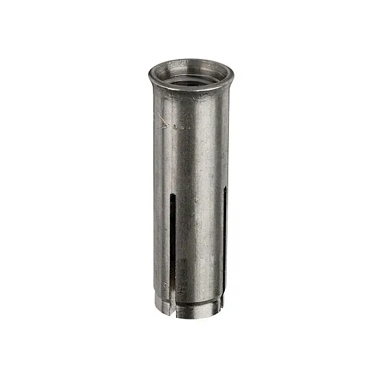 M8/10x30 CE Lipped Drop-In Anchors Stainless Steel 316 A4 - To Suit M8 Threads (Pack of 100) [ETA Approved]