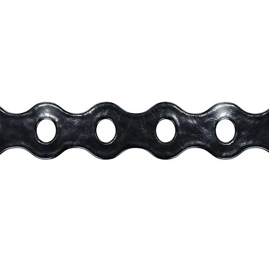 12mm x 10m Round Perforated Fixings Bands Black