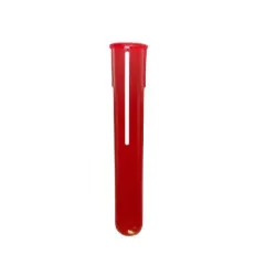 5.5 x 30mm Standard Plastic Plugs - Red (Pack of 1,000)