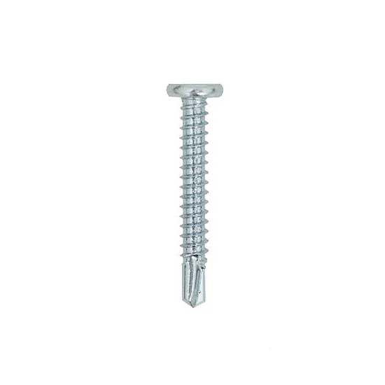 4.8 x 16mm Metalfix Low Profile Self-Drilling Screws Heavy Section Zinc Plated (Pack of 100) 4.8 x 16mm Metalfix Low Profile Self-Drilling Screws Heavy Section Zinc Plated (Pack of 100)