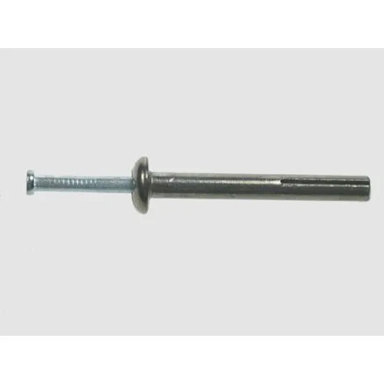 6x50mm Steel Nail-In Anchors (Pack of 100) 6x50mm Steel Nail-In Anchors (Pack of 100)
