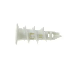 Nylon Self-Drill Plasterboard Fixing C/W 30mm Screw (Pack of 100)