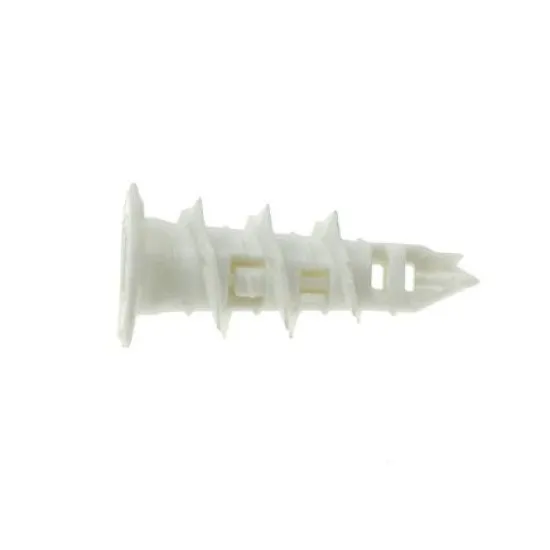 Nylon Self-Drill Plasterboard Fixing C/W 30mm Screw (Pack of 100) Nylon Self-Drill Plasterboard Fixing C/W 30mm Screw (Pack of 100)