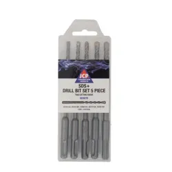 5 Piece SDS+ Drill Set 5, 5.5, 6, 7 and 8mm