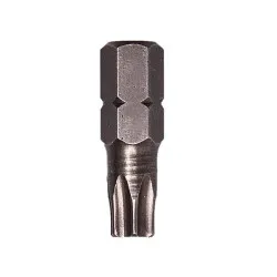 T45 Torx 1/4in Driver Bit 25mm Long (Pack of 10)