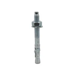 M6x60 Throughbolts Clear Zinc Plated (Pack of 100) [European Technical Approval Option 7]