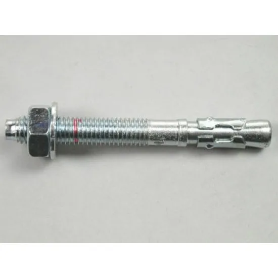 M16x105 Throughbolts Clear Zinc Plated (Pack of 20) [European Technical Approval Option 7]