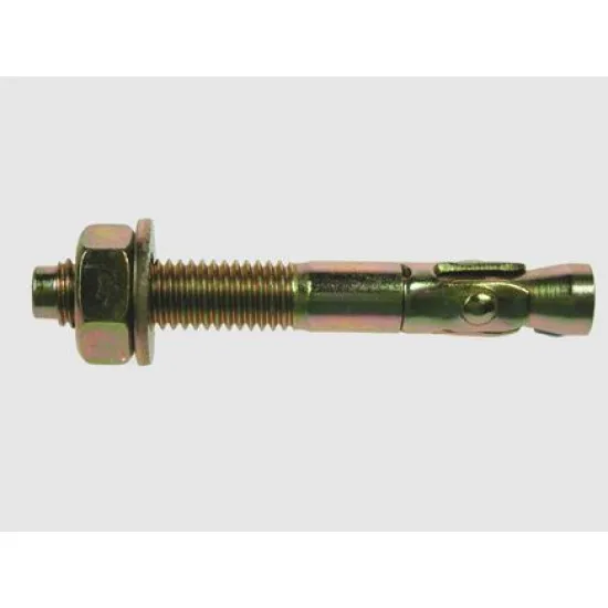 M6x85 Throughbolts Zinc Yellow (Pack of 100) M6x85 Throughbolts Zinc Yellow (Pack of 100)