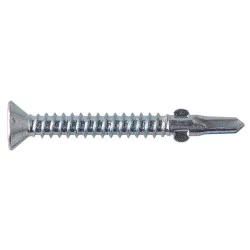 5.5x40 Woodfix Self Drilling Screws Heavy Section Stainless Steel (Pack of 100) [16mm Washer]
