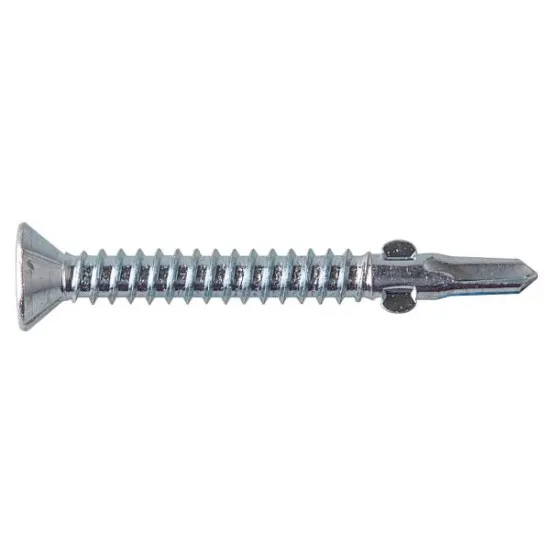 5.5x50 Woodfix Self Drilling Screws Heavy Section Stainless Steel (Pack of 100) [16mm Washer]