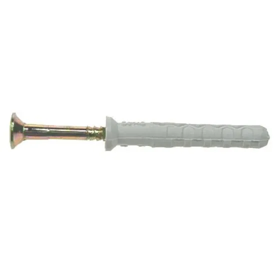 M8x60 Hammer Screws Heavy Section - Yellow Zinc Plated (Pack of 100)