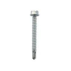 5.5x19 Metalfix Self Drilling Screws Light Section Zinc Plated (Pack of 100)