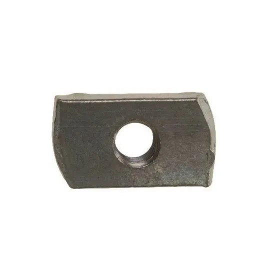 M10 Channel Nuts Zinc Plated - No Spring (Pack of 5)