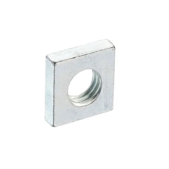 M10 Square Nuts Zinc Plated (Pack of 1,000) [Class 6]