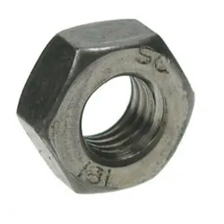 1/4 BSF Cold Formed Cold Formed Full Nuts Self Colour (Pack of 200) [BS 1083 Grade A]