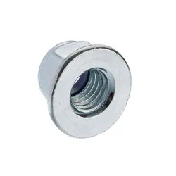 M5 Nyloc Flange Nuts Zinc Plated (Pack of 2,000) [DIN6926]
