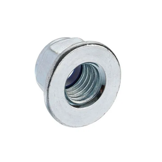 M5 Nyloc Flange Nuts Zinc Plated (Pack of 2,000) [DIN6926]