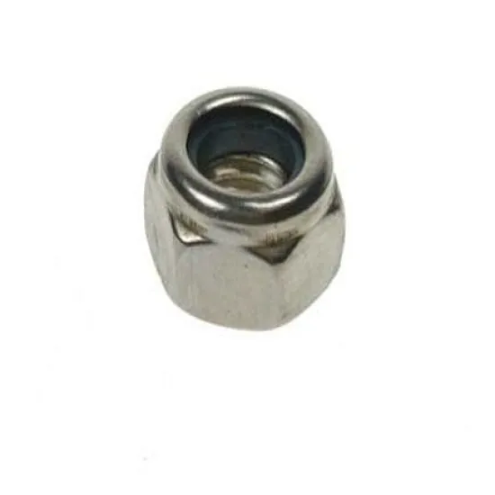 M6 Nyloc Nuts Type P Stainless Steel (Pack of 200) [DIN 982 Grade 304-A2]