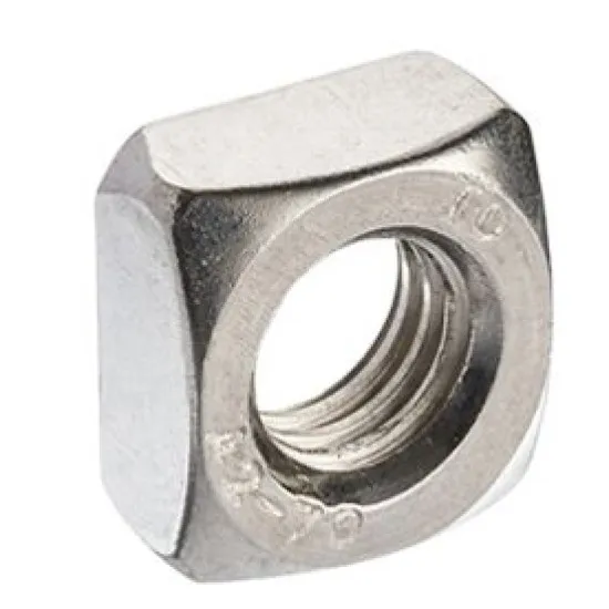 M8 Square Nuts Stainless Steel (Pack of 200) [DIN 1587 Grade 304-A2]
