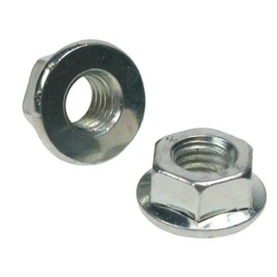 M8 Unserrated Flange Nuts Zinc Plated (Pack of 1,500) [Grade 8]