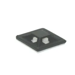 20 x 20mm Black Adhesive Bases (Pack of 100)