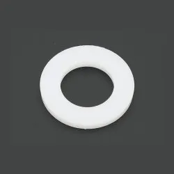 M3 Form 'A' Flat Washers Natural Nylon (Pack of 1,000) [DIN 125A]