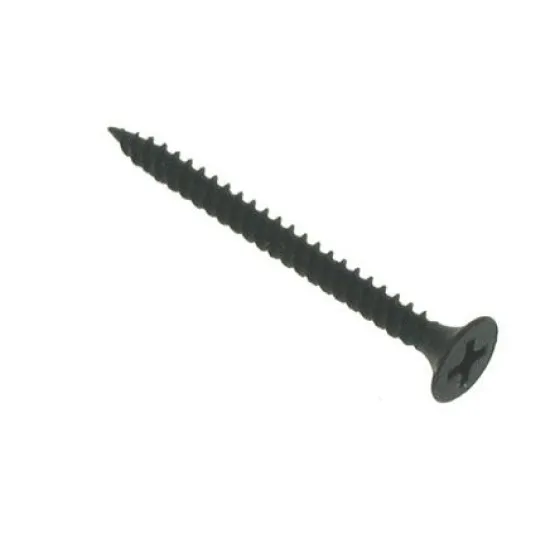 4.2x65 Sharp Point Bugle Drywall Screws - Black Phosphate CE (Pack of 500)